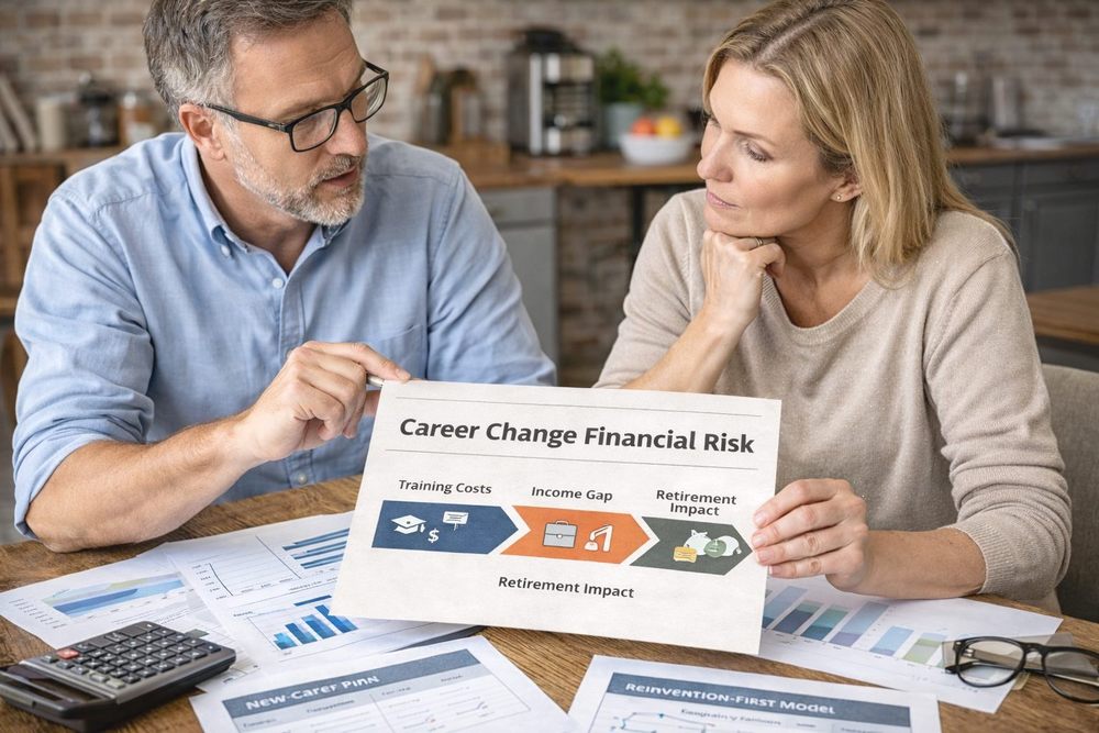 Career change financial risk at 40+: The number most people don’t calculate