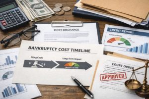 Bankruptcy cost timeline: What filing solves — and what it quietly triggers